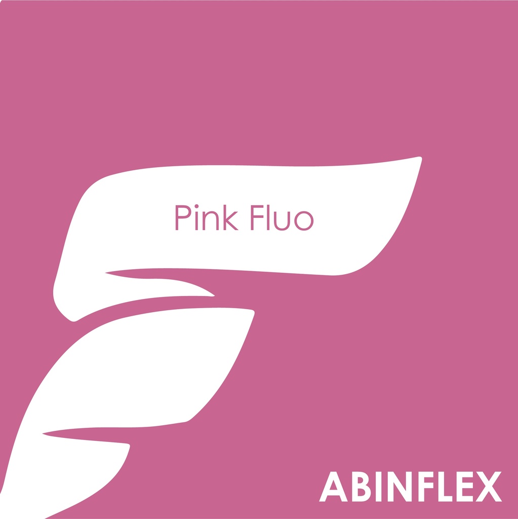 TERMOTRANSFERIBLE CORTE CHEMICA ABINFLEX FLUOR PINK 50CM X 25MTS