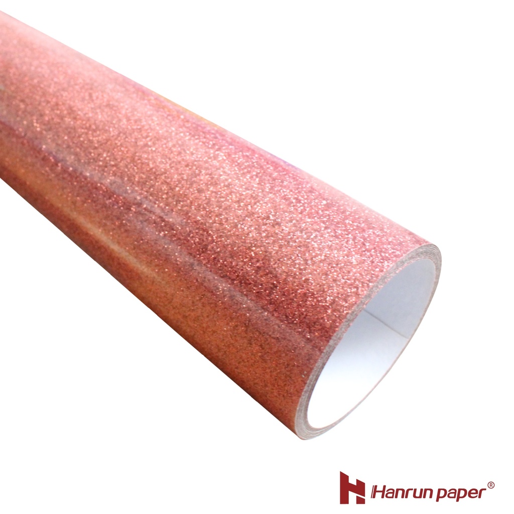 TERMOTRANSFERIBLE CORTE HANRUN GLITTER RED G006 0.50 MTS.