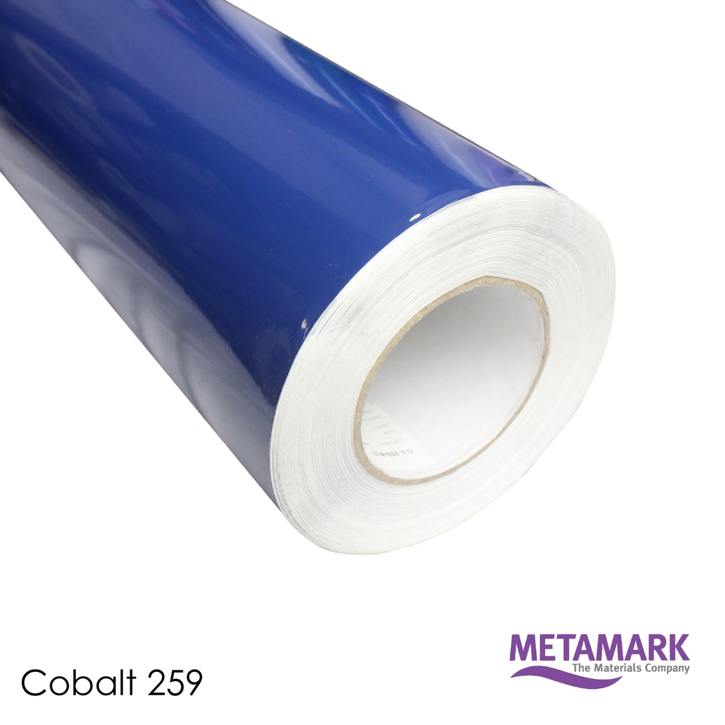 VINILOS DE CORTE BRILLANTES METAMARK AZULES 0,61 MTS