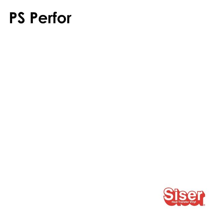 TERMOTRANSFERIBLE CORTE SISER PS PERFOR BLANCO 1.50 MTS