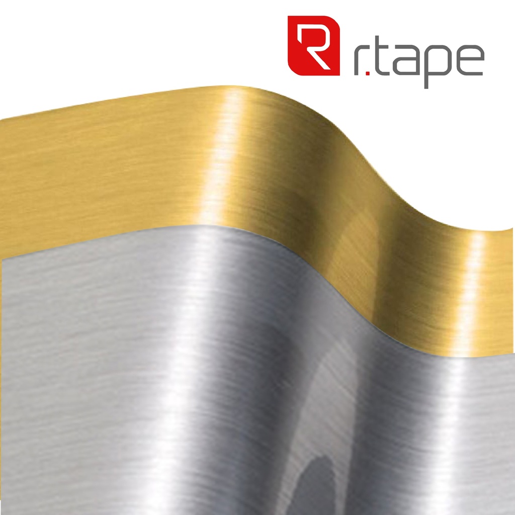 VINILO DE CORTE  METALIZADOS RTAPE BRUSHED INTERIOR 1,22 MTS