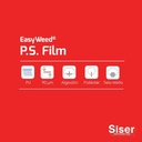 TERMOTRANSFERIBLE CORTE SISER PS FILM - EASY WEED ROJO VIVO 0.37 MTS