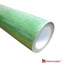 TERMOTRANSFERIBLE CORTE HANRUN GLITTER GREEN G014 0.50 MTS.