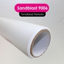 VINILO CORTE MGRAF EMPAVONADO 9006-SANDBLAST 0.61 MTS